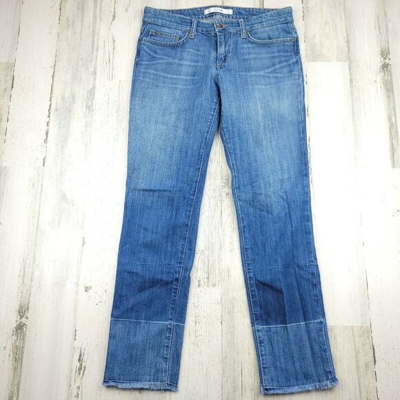Joe's Jeans Socialite Kicker Cropped Capris Women's Jeans Size 27 (29x28) EUC - Picture 1 of 10